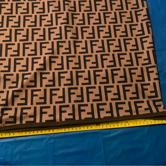 Fendi Tan and Black Monogram Dress - Picture 5 of 10